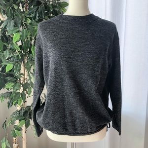 J Jill Pure Jill M Petite Gray Long Sleeve Top A